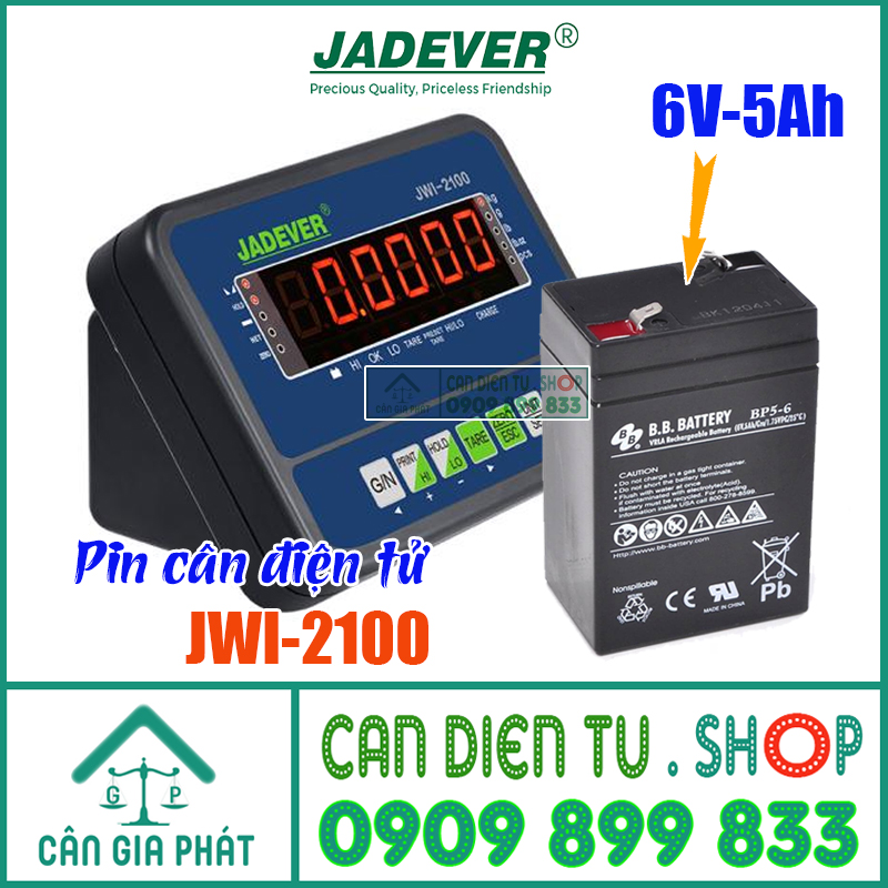 Pin cân điện tử Jadever JWI-2100 | sửa cân điện tử JWI-2100