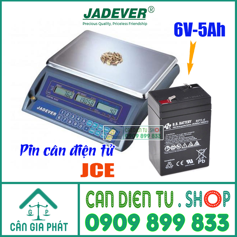 Pin cân đếm điện tử Jadever JCE 3kg 6kg 15kg 30kg
