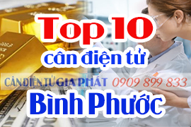 Top 10 cân điện tử ở Bình Phước mua nhiều nhất