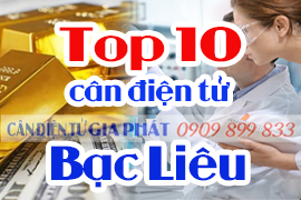 Top 10 cân điện tử ở Bạc Liêu mua nhiều nhất
