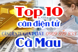 Top 10 cân điện tử ở Cà Mau mua nhiều nhất