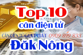 Top 10 cân điện tử ở Đăk Nông mua nhiều nhất