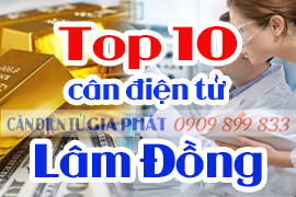 Top 10 cân điện tử ở Lâm Đồng mua nhiều nhất