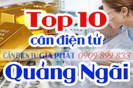 Top 10 cân điện tử ở Quảng Ngãi mua nhiều nhất
