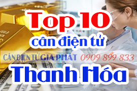 Top 10 cân điện tử ở Thanh Hóa mua nhiều nhất