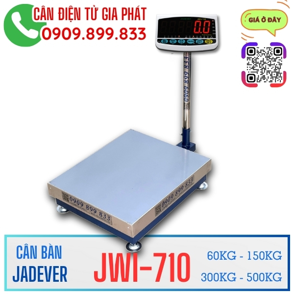 Cân bàn điện tử Jadever JWI-710 30kg 60kg 100kg 150kg 200kg 300kg 500kg  