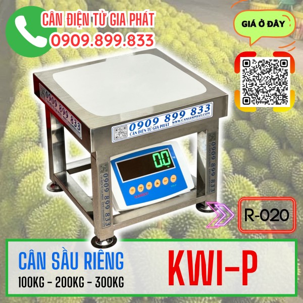 Cân điện tử Kanext KWI-P 100kg 150kg 200kg 300kg inox