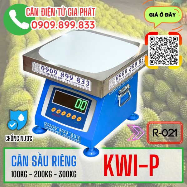 Cân điện tử Kanext KWI-P cân sầu riêng 150kg 200kg 300kg chống nước